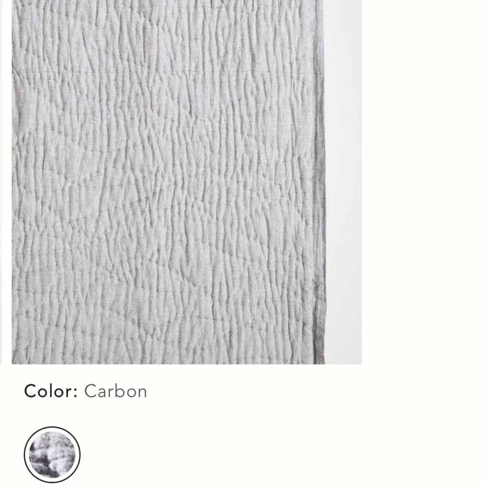 Anthropologie Alora Cotton Cashmere Quilt Size Cal King NIP